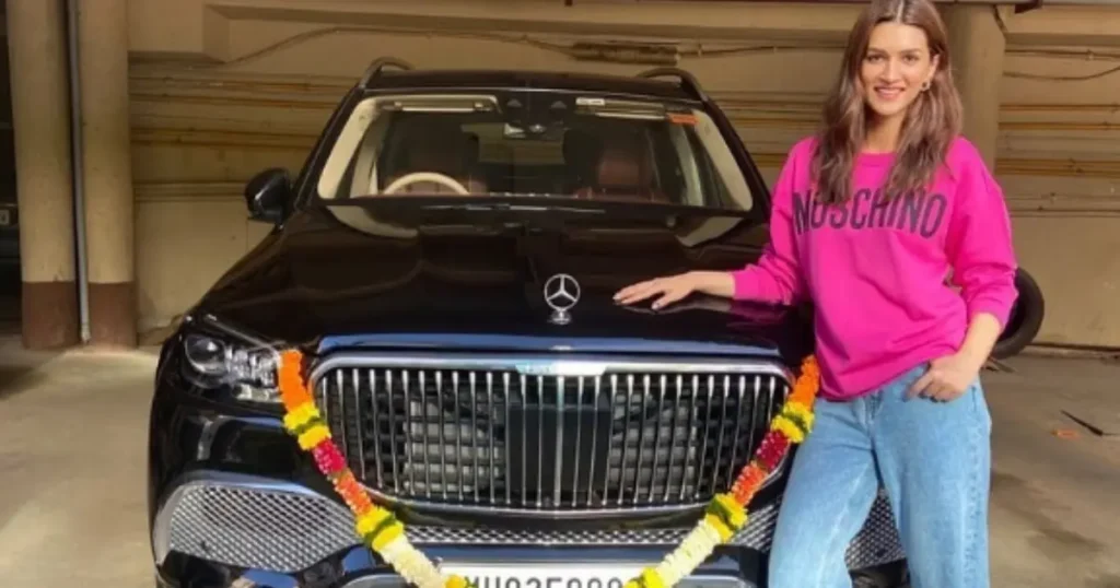 Kriti Sanon Mercedes-Maybach GLS