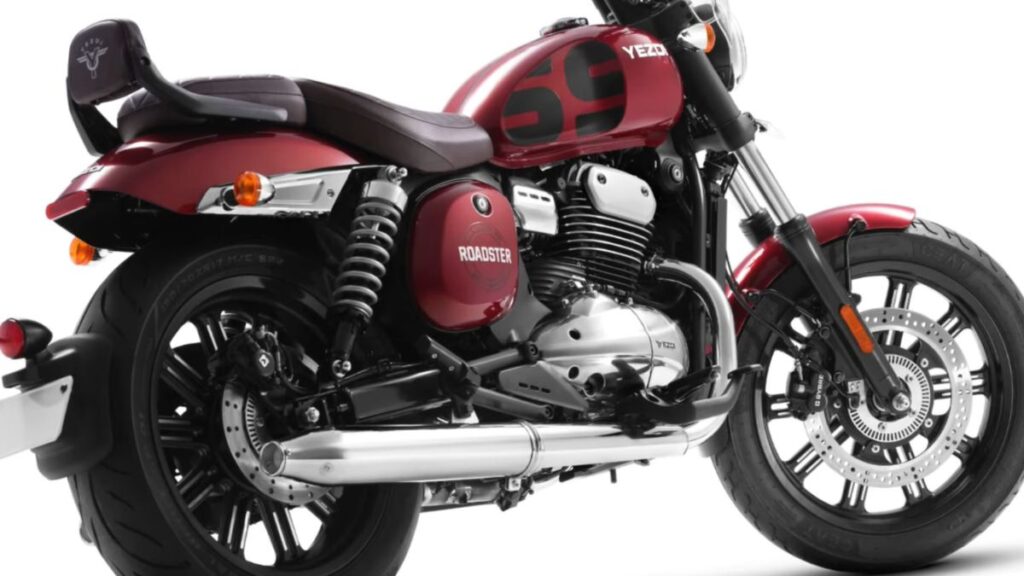 Yezdi Roadster Red Wolf Edition