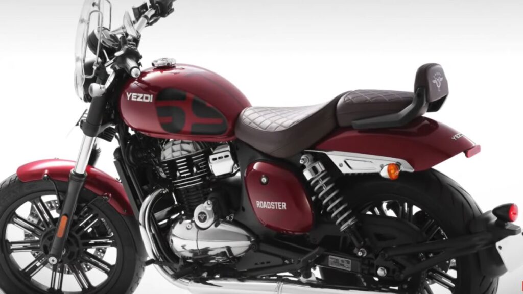 Yezdi Roadster Red Wolf Edition