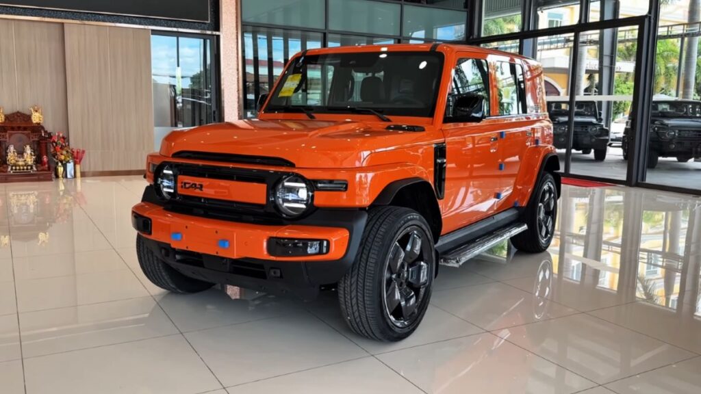 Mahindra Thar EV Faces a New Rival: Chery iCar V23 Electric SUV Caught Testing in India! Chery iCar V23